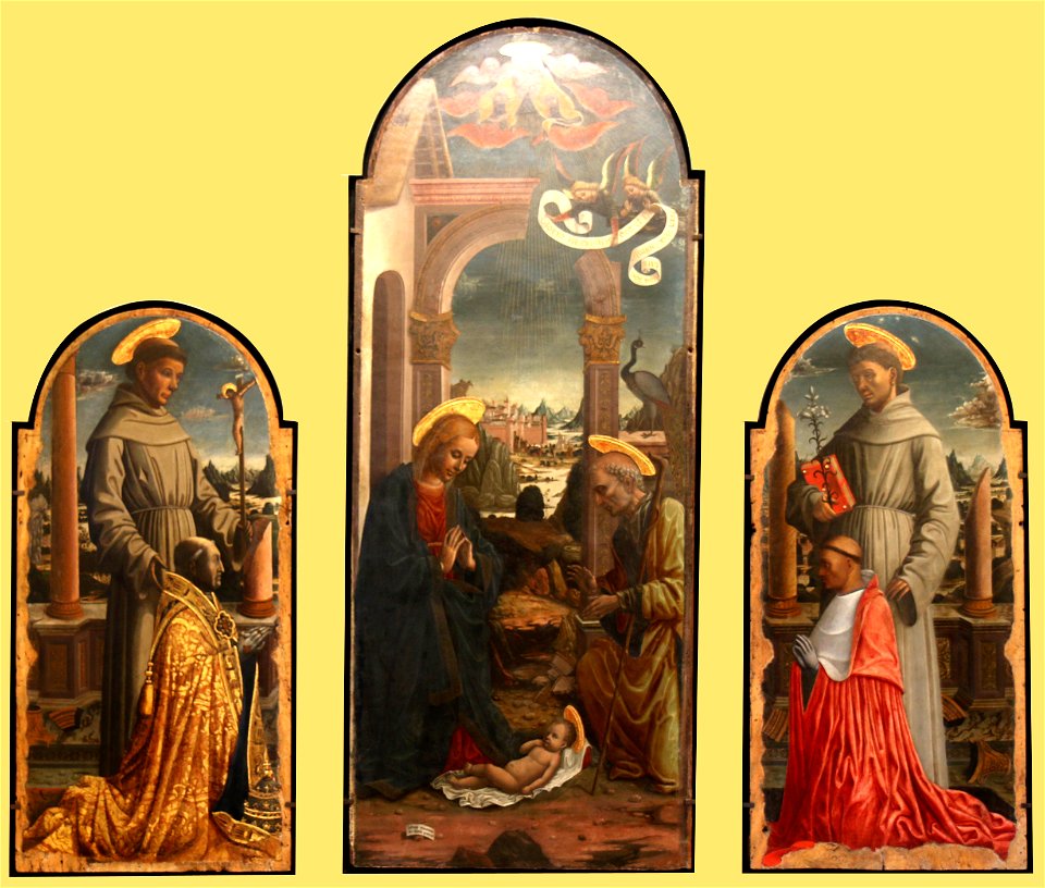 Giovanni Mazone-triptyque della Rovere