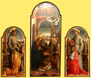 Giovanni Mazone-triptyque della Rovere