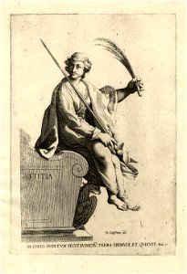 Giovanni Lanfranco Die Tugenden ubs G 0785 III Iustitia