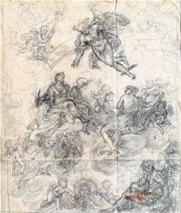 Giovanni Paolo Melchiori - Allegory of the Arts - Google Art Project