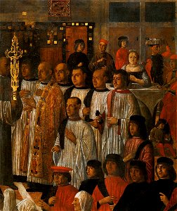 Giovanni mansueti, Miracle of the Relic of the Holy Cross in Campo San Lio 05