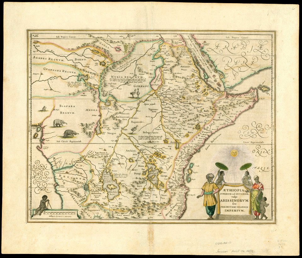 Ethiopia 1650, Joan Blaeu (4256726-recto)