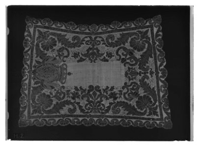 Ett av sex schabrak (6083-6088), 1680 - Livrustkammaren - 26320-negative