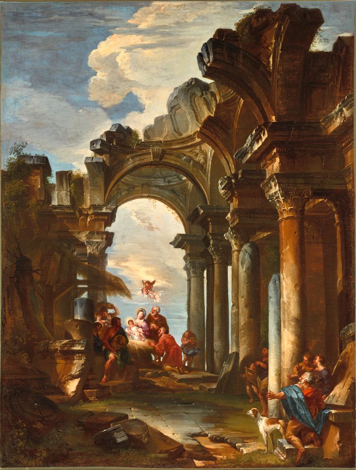 Giovanni Paolo Panini - Adoration of the Shepherds - 1943.1345 - Fogg Museum