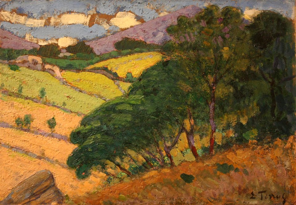 Etienne Terrus - Environs de Collioure