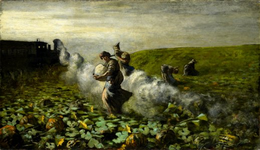 Giovanni Segantini - The Pumpkin Harvest - 2006.34 - Minneapolis Institute of Arts