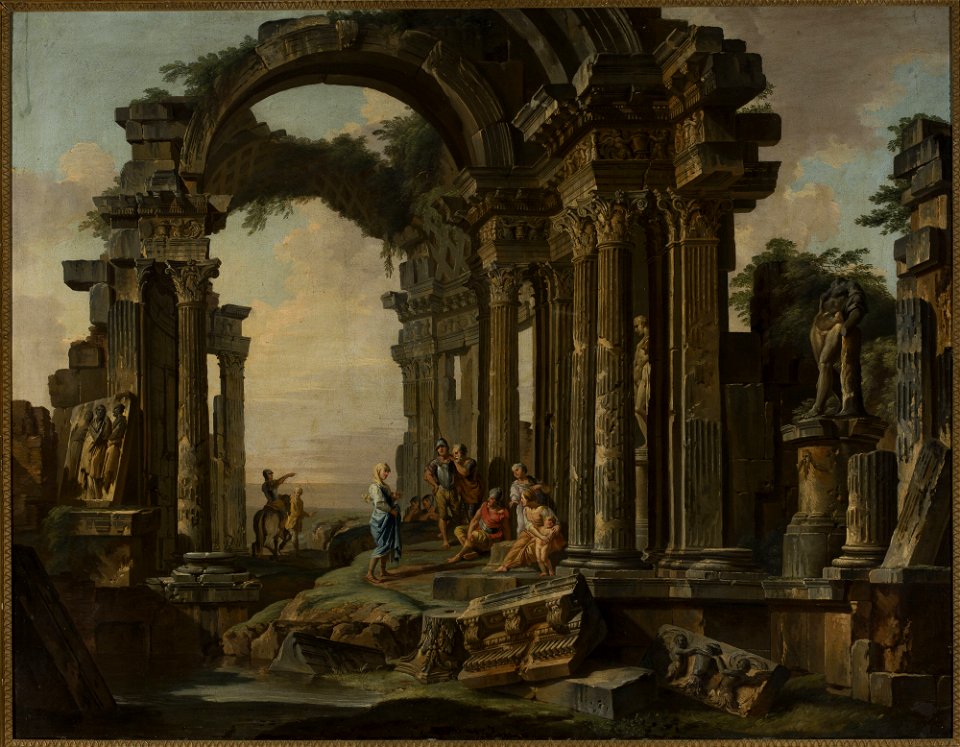 Giovanni Paolo Pannini - Roman ruins - M.Ob.677 MNW - National Museum in Warsaw