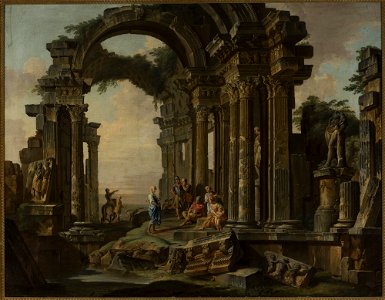 Giovanni Paolo Pannini - Roman ruins - M.Ob.677 MNW - National Museum in Warsaw