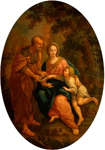 Giovanni Stefano Robatto (1649-1733) - The Holy Family - 1972P49 - Birmingham Museums Trust