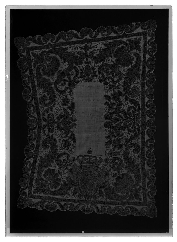 Ett av sex schabrak (6083-6088), 1680 - Livrustkammaren - 26971-negative