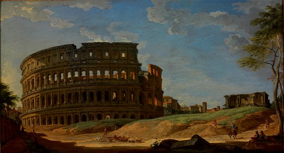 Giovanni Paolo Pannini - The Colosseum - 56.094 - Rhode Island School of Design Museum