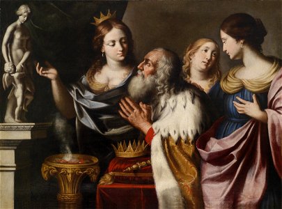 Giovanni Venanzi di Pesaro König Salomons Götzendienst