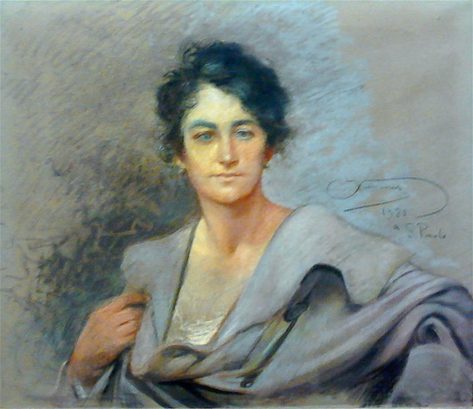 Ettore Ximenes - Retrato de Maria Fonzari