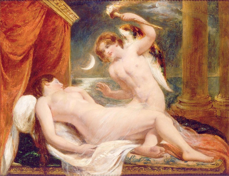 Etty William Cupid and Psyche