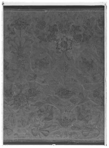 Ett stycke broderad sammet - Livrustkammaren - 44788-negative