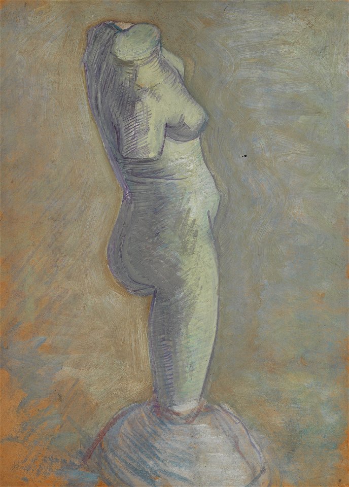 Gipsen vrouwentorso - s0075V1962 - Van Gogh Museum
