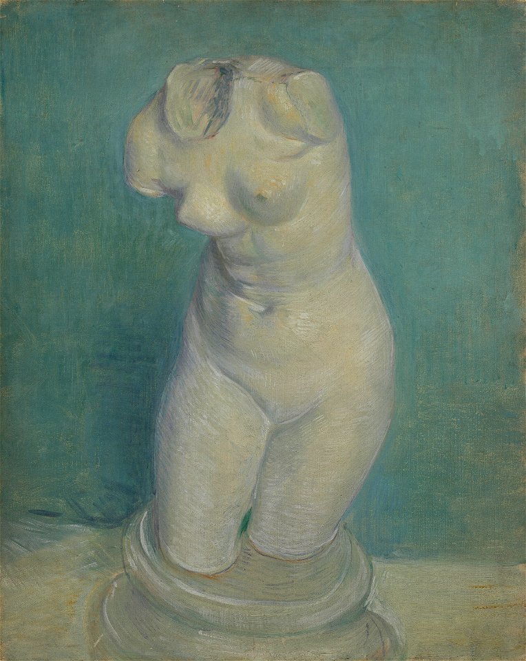 Gipsen vrouwentorso - s0200V1962 - Van Gogh Museum