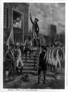 Ethan Allen at Ticonderoga - Percy Moran. LCCN89708606