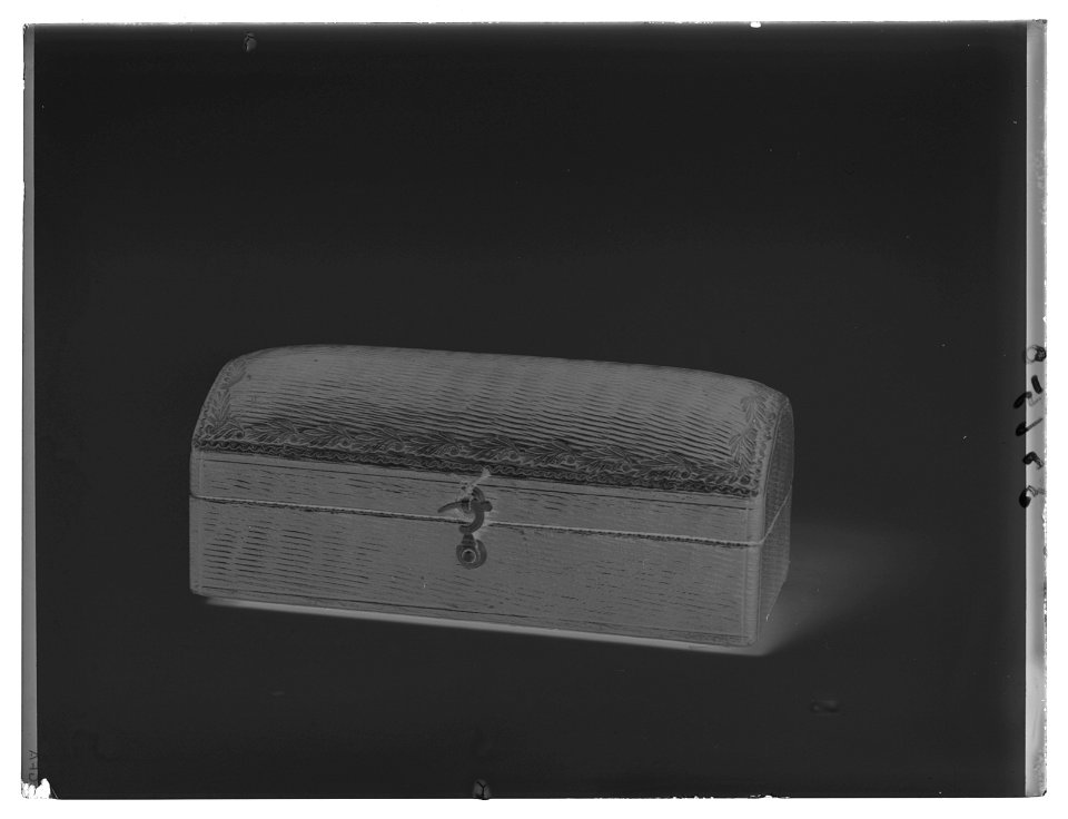 Etui till sigillstamp - Livrustkammaren - 2343-negative