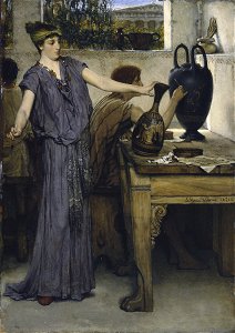 Etruscan Vase Painters - Lawrence Alma-Tadema - 1871- MCAG 1980 233