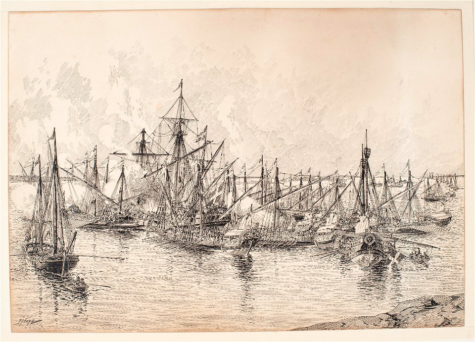 Etsning - Sjöhistoriska museet - OB 239