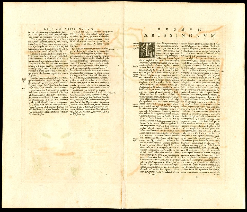 Ethiopia 1650, Joan Blaeu (4256726-verso)