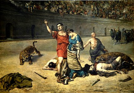 Eudoro y Cimodocea en el anfiteatro (Museo del Prado)