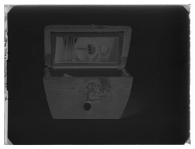 Etui till speldosa 1016 - Livrustkammaren - 62523-negative