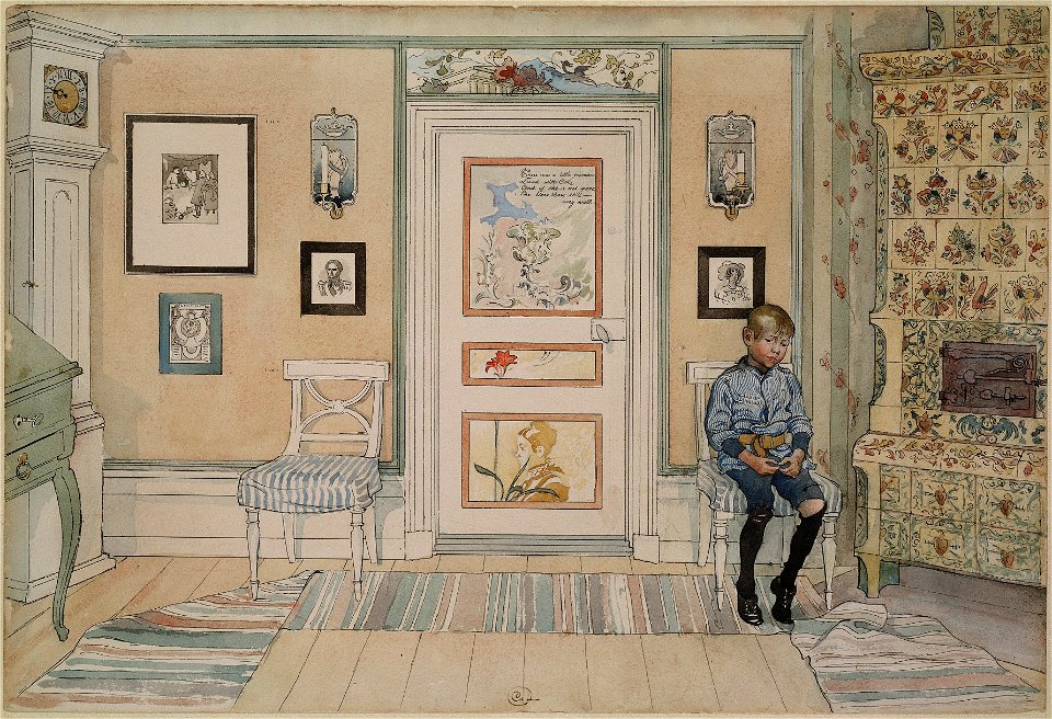 Ett hem (26 akvareller) (Carl Larsson) - Nationalmuseum - 24208