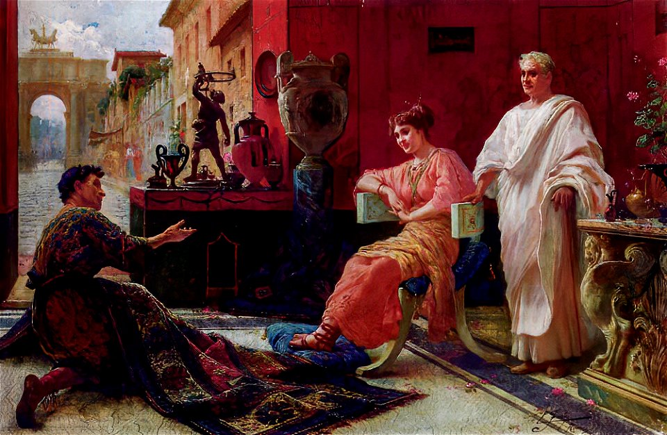 Ettore Forti The Carpet Seller (1)