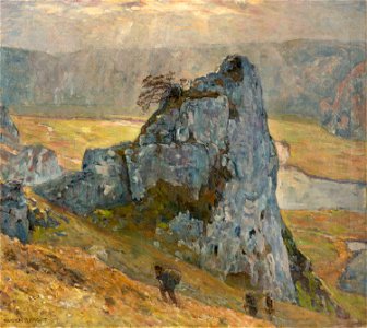 Eugen Bracht - „Schmugglerpfad“, 1917