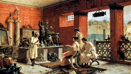 Ettore Forti At the Antiquarian's