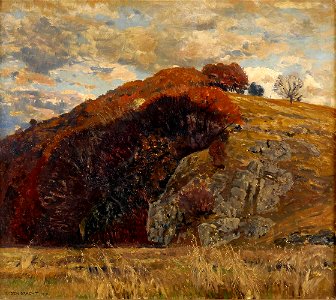 Eugen Bracht Herbstabend 1913