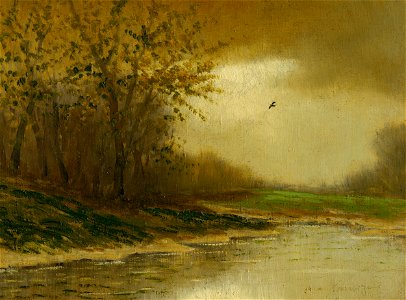 Eugen Szepesi-Kuszka - Pri rieke - O 2075 - East Slovak Gallery