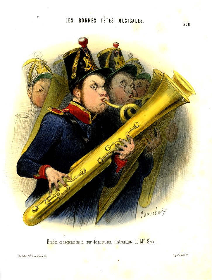 Etudes consciencieuses sur de nouveaux instrumens de Mr. Sax (BM 1989,0128.64)