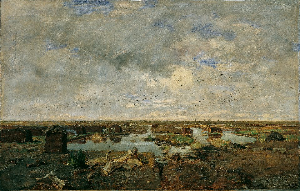 Eugen Jettel - Große Moorlandschaft - 2543 - Kunsthistorisches Museum