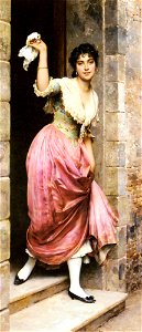 Eugen von Blaas - The farewell