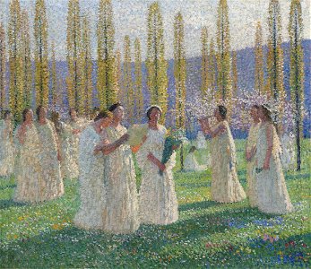 Etude pour les Champs Elysées Henri Martin musée de Cahors Henri-Martin Ni.301