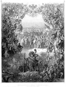 Eugen Napoleon Neureuther Die Verleihung des Künstlerwappens an Albrecht Dürer