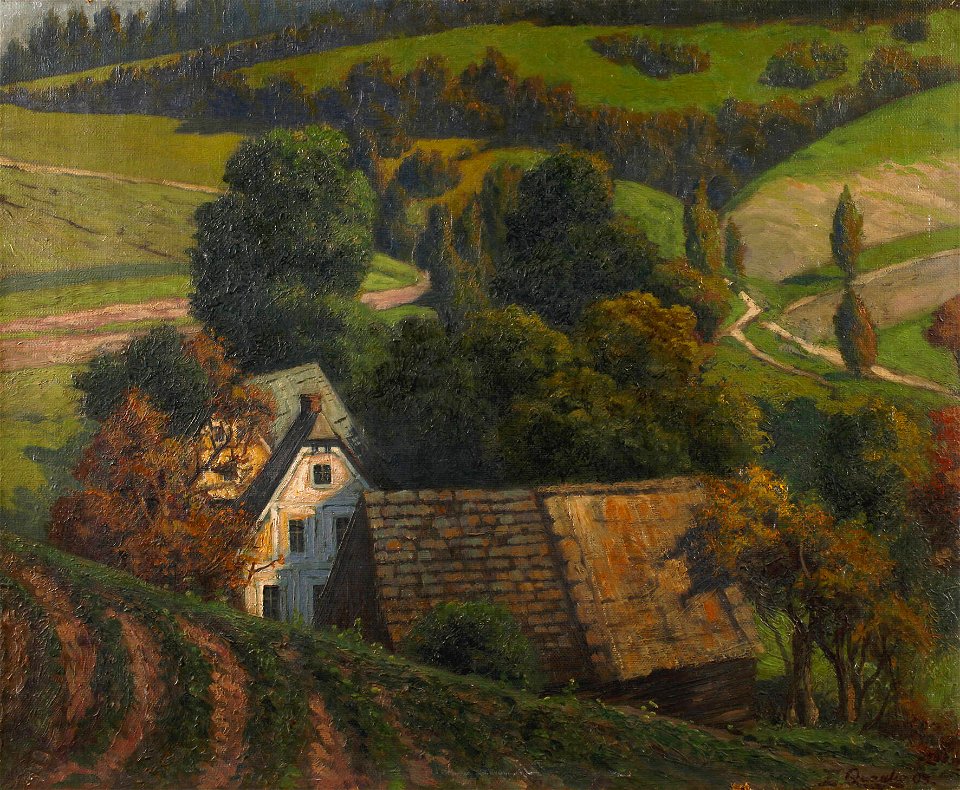 Eugen Quaglio Gehöft am Keilberg