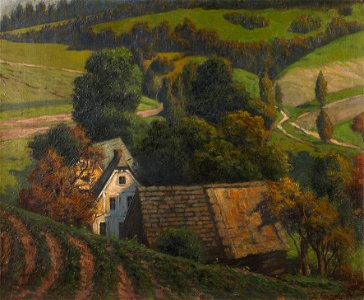 Eugen Quaglio Gehöft am Keilberg