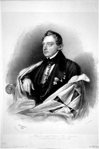 Eugen Wilhelm Haugwitz 1842 Litho