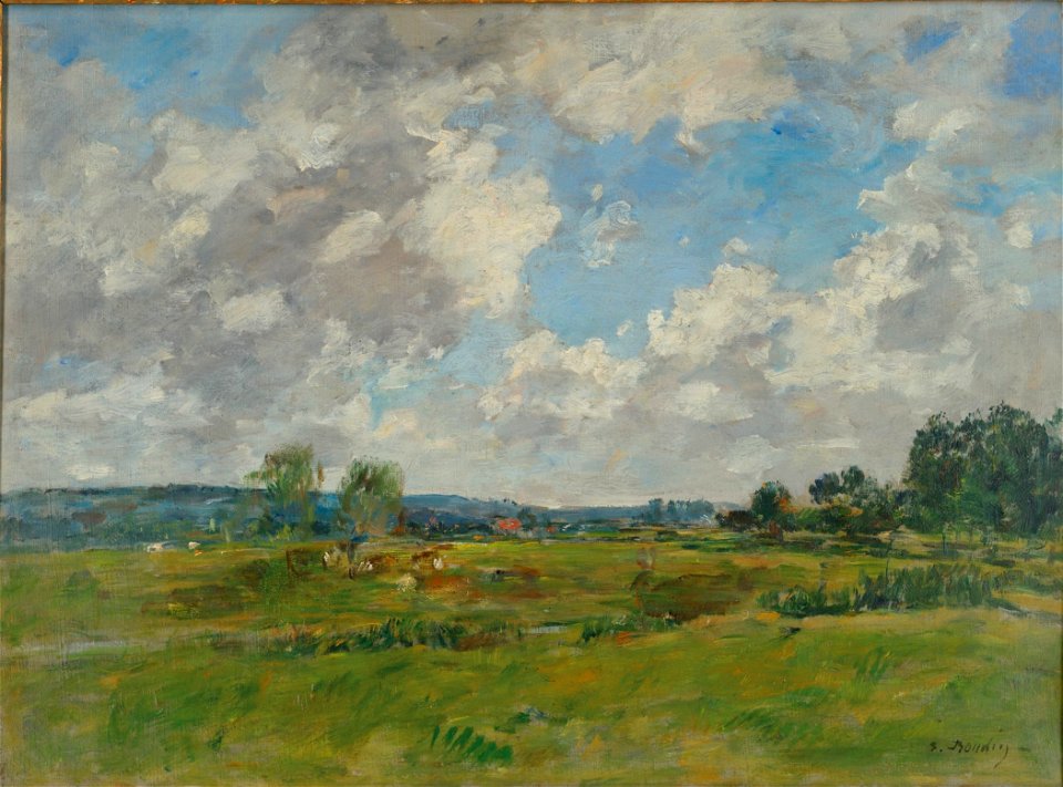 Eugene boudin la vallee de la touques 033738)