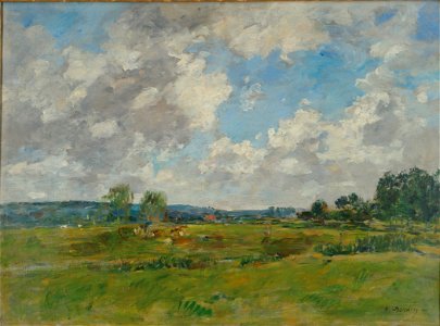 Eugene boudin la vallee de la touques 033738)