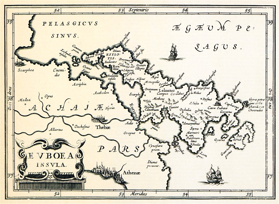 Euboea inslula - Laurenberg Johann - 1661