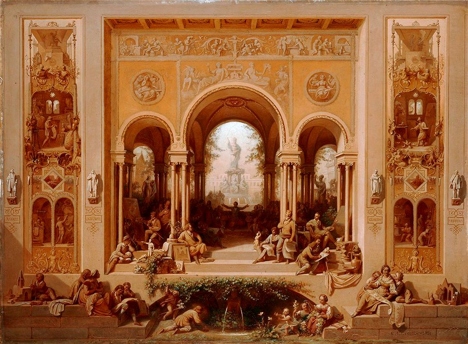 Eugen-napoleon-neureuther-bluete-der-kunst-in-muenchen