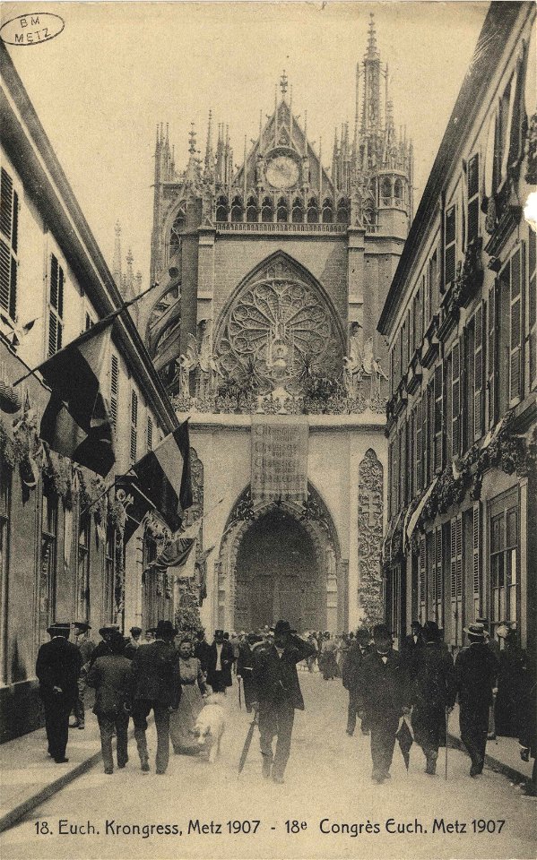 Euch. Kongress, Metz 1907 - 18e Congrès Euch. Metz 1907 FIC MUT 0770