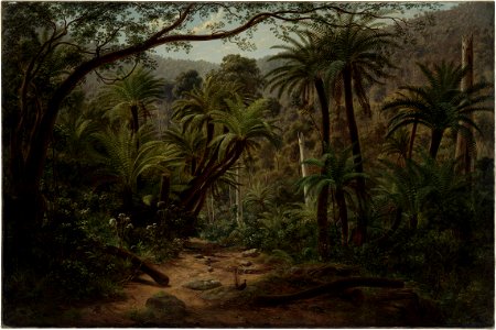 Eugene VON GUÉRard - Ferntree Gully in the Dandenong Ranges - Google Art Project