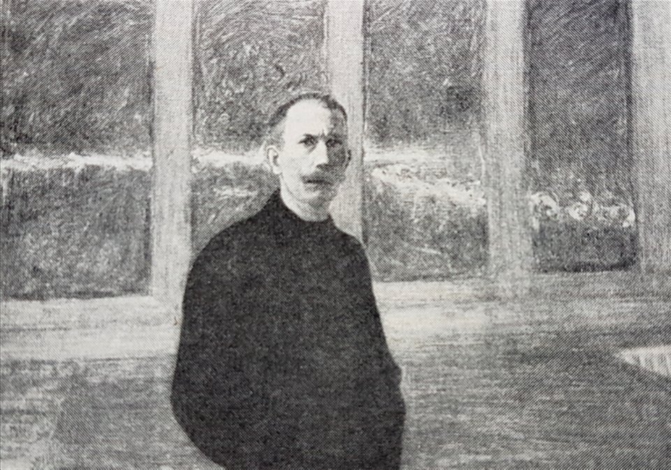 Eugene Jansson självporträtt 2