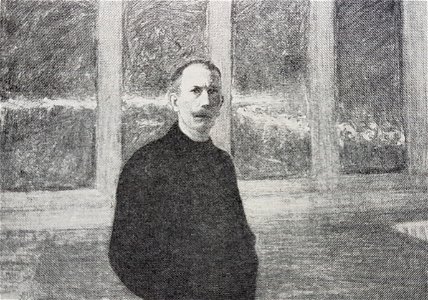 Eugene Jansson självporträtt 2